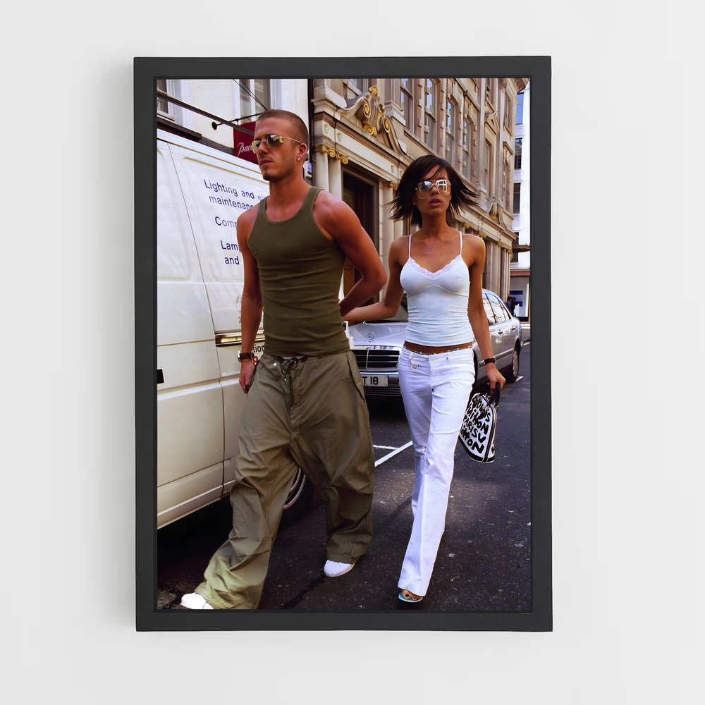 Poster Street Style Beckham (vue 2)